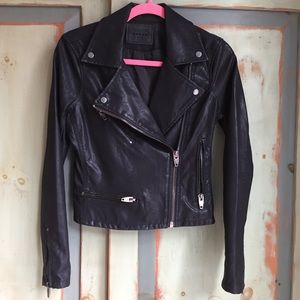 Vegan moto jacket BLANKNYC size XS
